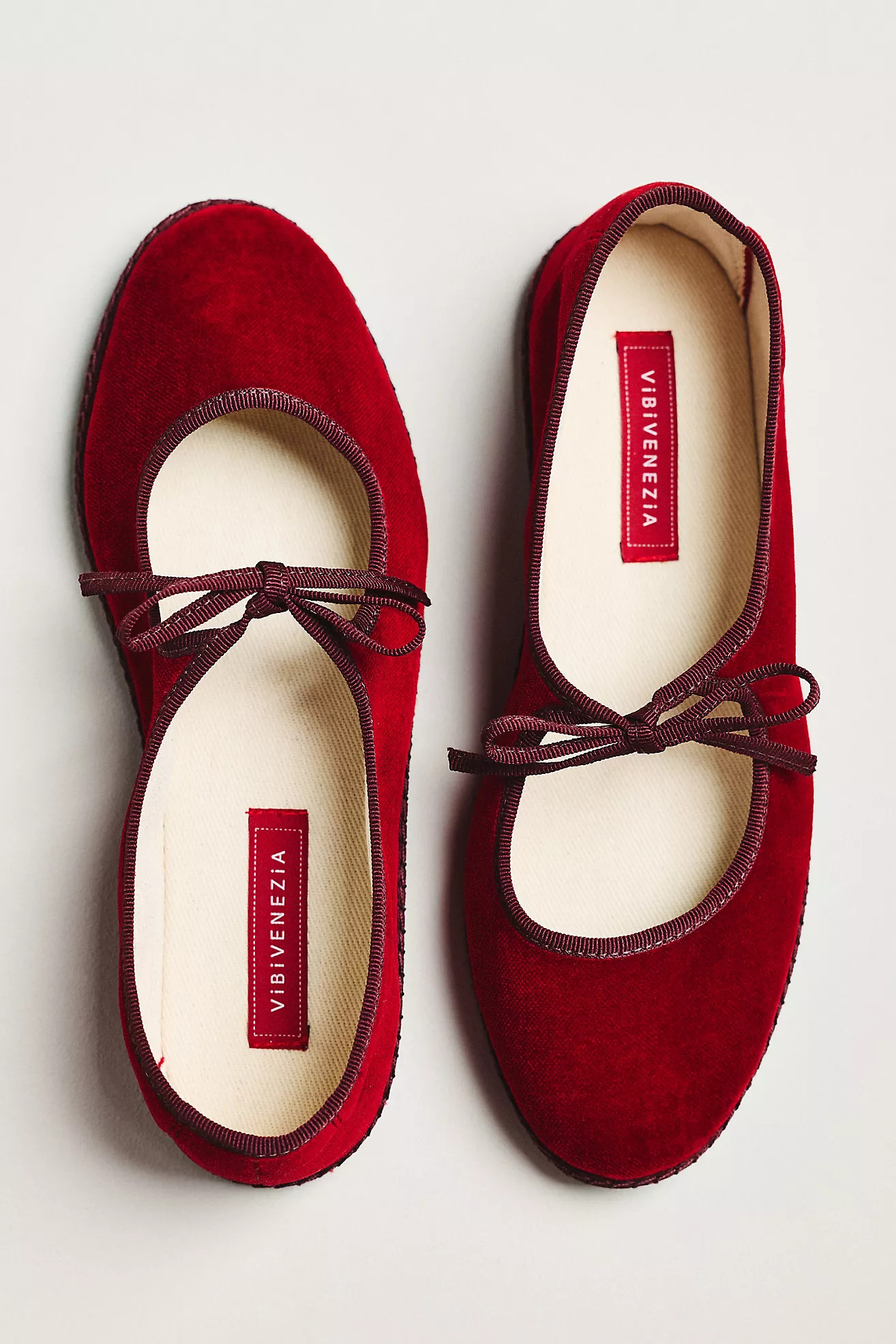 ViBi VENEZiA Brigitte Bow-Tie Mary Jane Flats | Anthropologie (US)