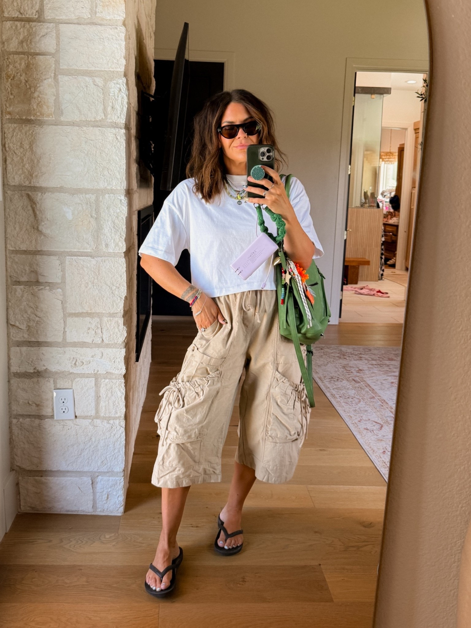 Cool mom outfit 
Tee: xl
Cargo shorts: xl

#LTKgrwm #LTKOver40 #LTKMidsize