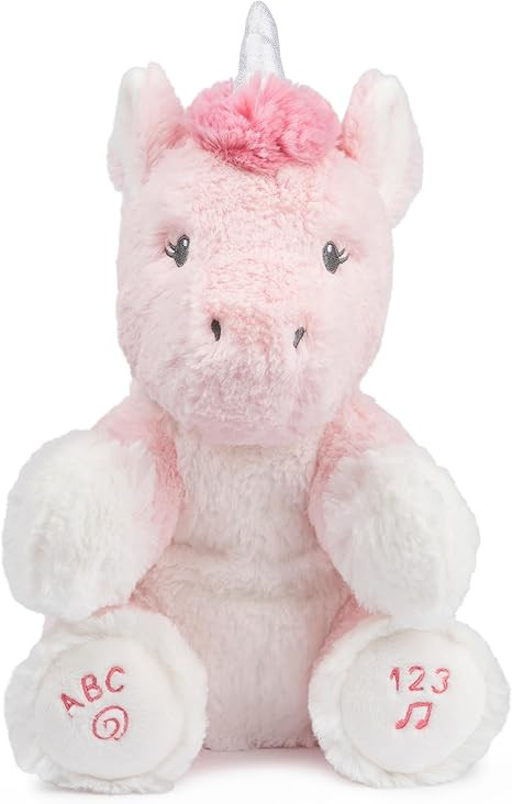 GUND Baby Alora The Unicorn Animated Plush, Singing Stuffed Animal Sensory Toy, Sings ABC Song an... | Amazon (US)