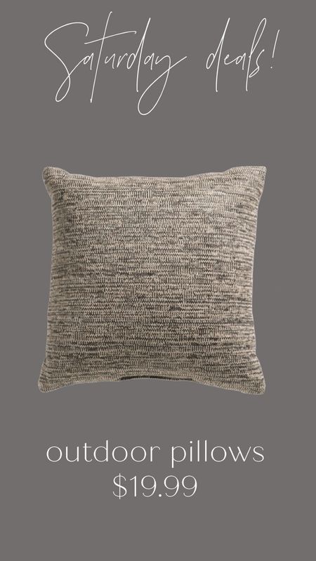 Love the texture on these outdoor pillows! 

#LTKsalealert #LTKfindsunder50 #LTKSeasonal