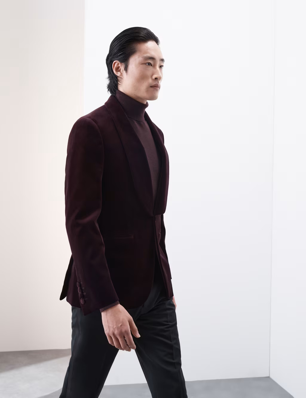 Pure Cotton Velvet Blazer | Marks & Spencer (UK)