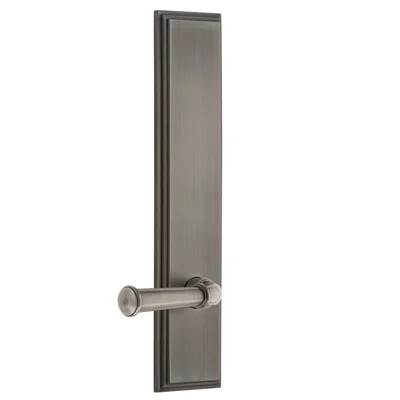 Grandeur Carré Tall Plate Single Dummy with Georgetown Lever | Wayfair North America