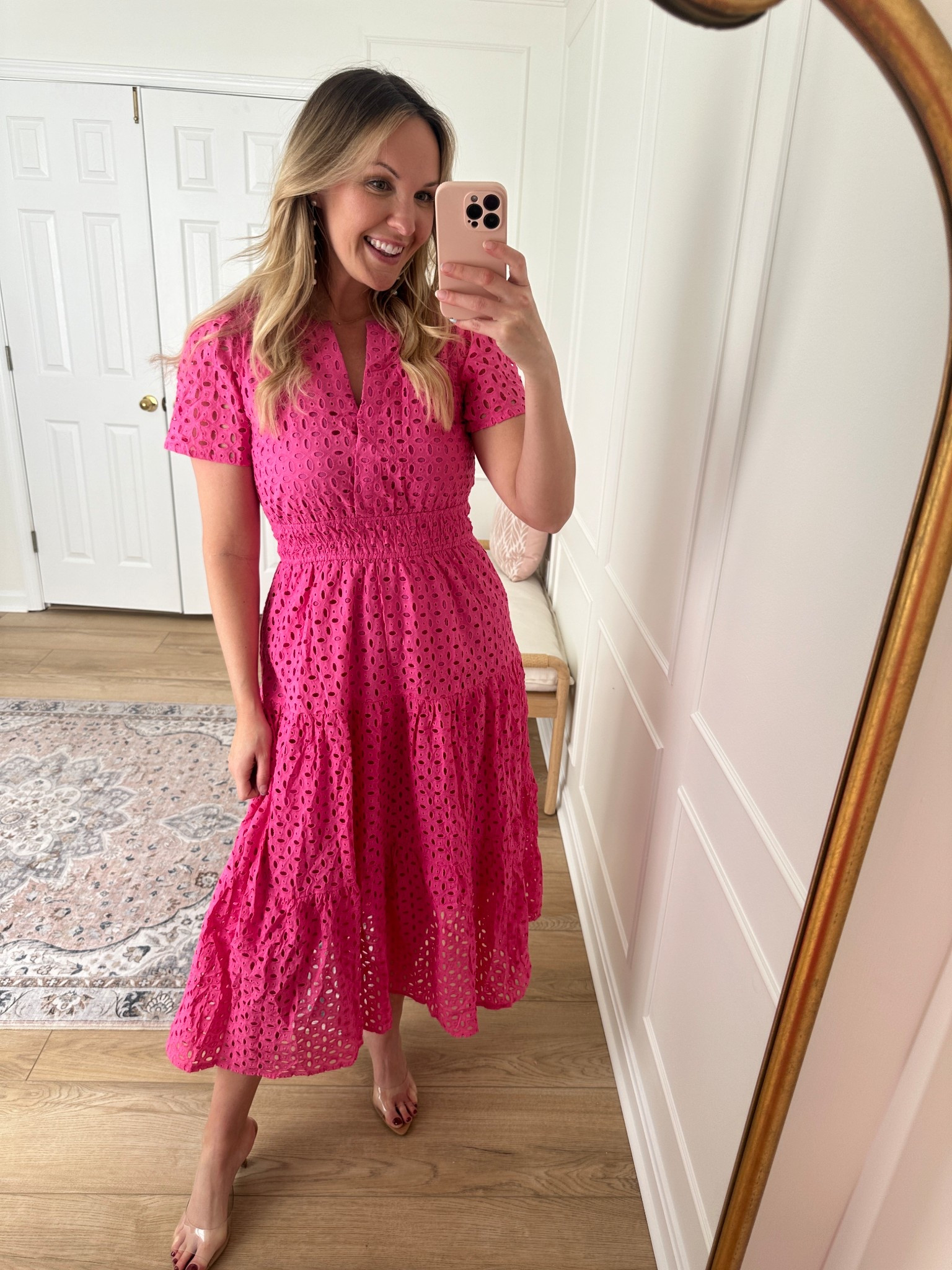 Eyelet maxi dress - spring event - wearing a med 

#LTKMidsize #LTKStyleTip #LTKSeasonal