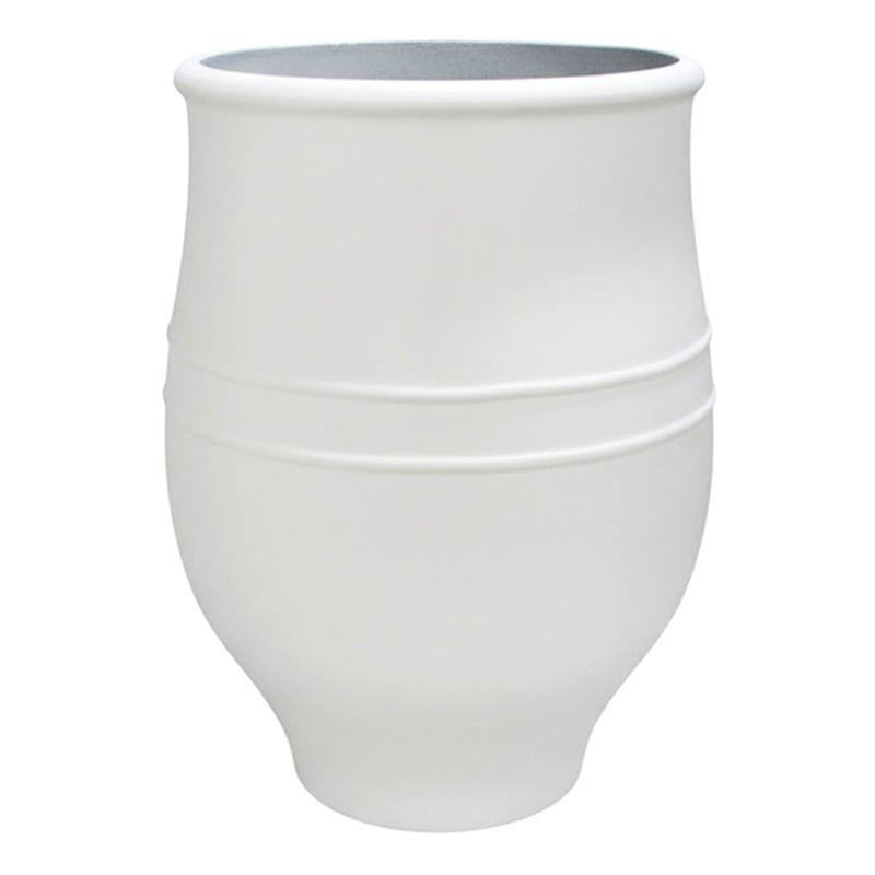 Onyx White Tall Jar Planter, 24" | At Home
