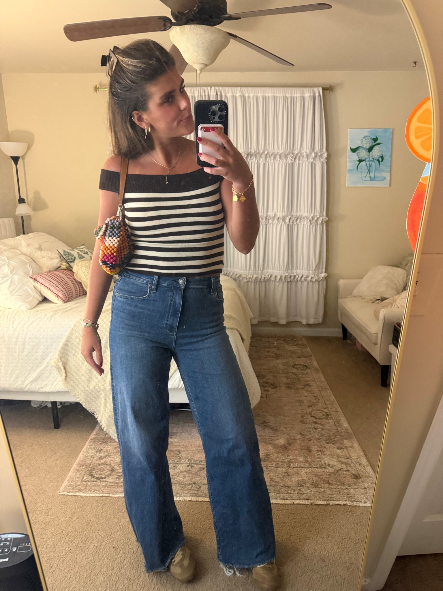 Bag is Staud and shoes are Zara!!!