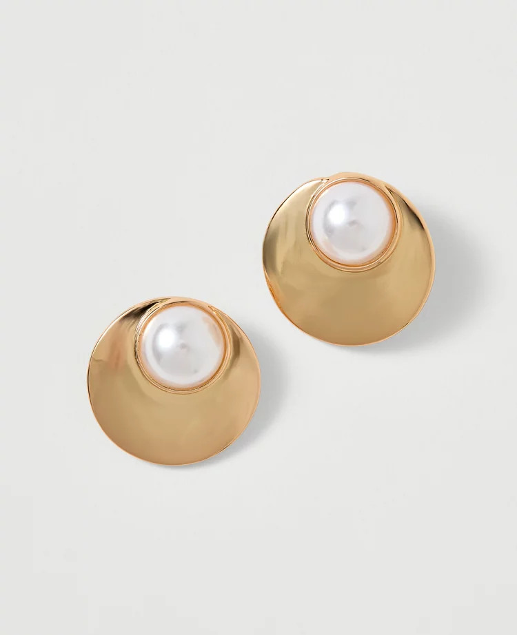Pearl Stud Earrings | Ann Taylor