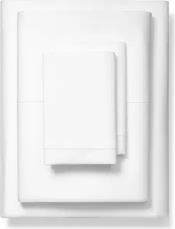 Percale Hemmed Sheet Set | Nordstrom