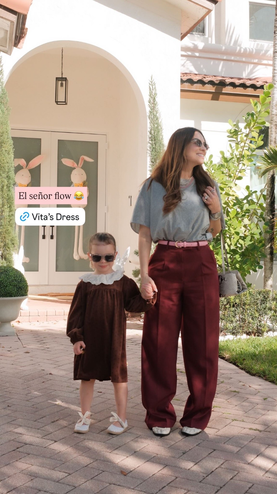 El señor flow 😂 el vestido de Vita y mi outfit 