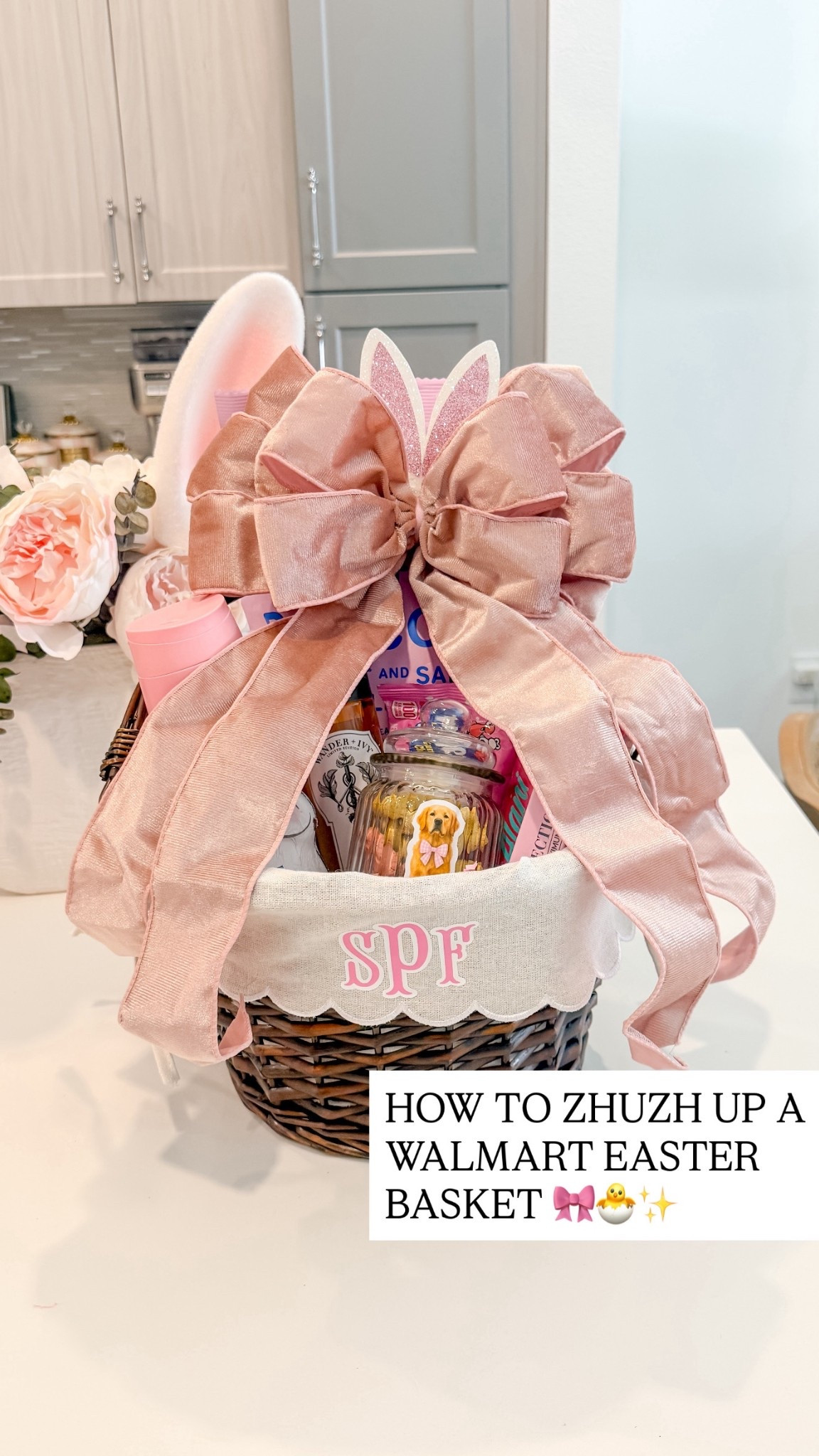 Supplies for zhuzhing up the Walmart Easter basket 

#LTKSeasonal #LTKHome #LTKKids