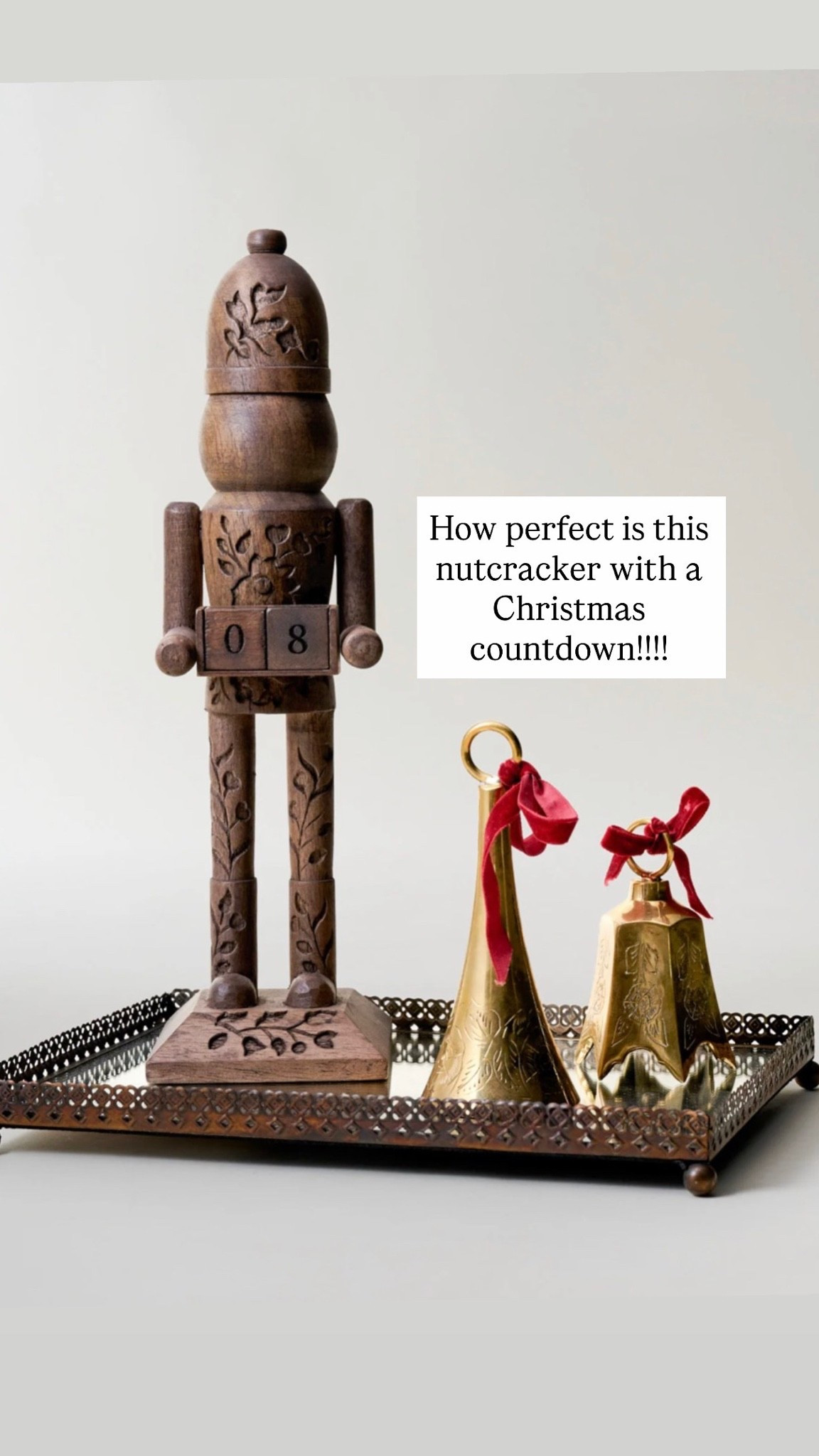 Love this nutcracker Christmas countdown!!