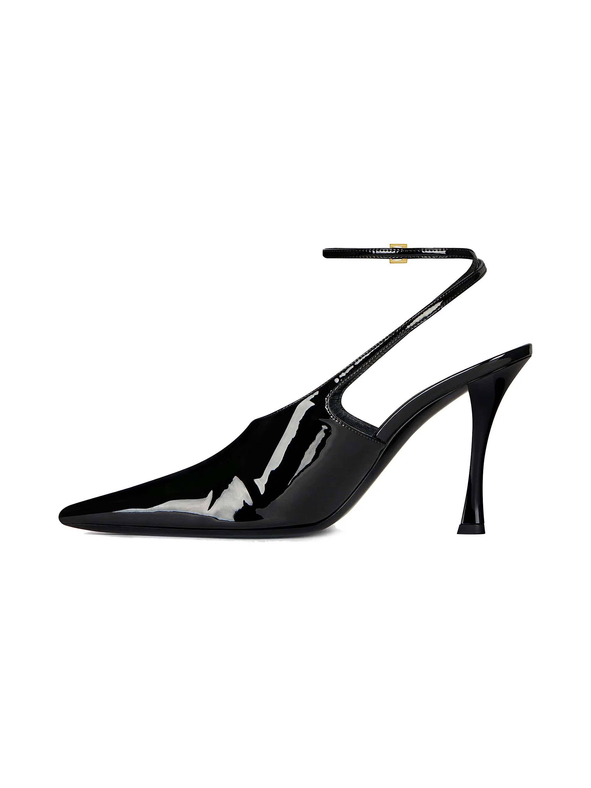 Shop Givenchy Show Slingbacks In Patent Leather | Saks Fifth Avenue | Saks Fifth Avenue