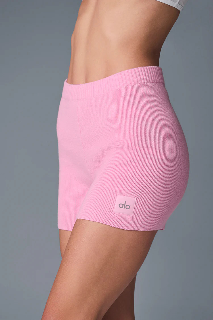 Scholar Knit High-Waist Short | Alo Yoga (US)