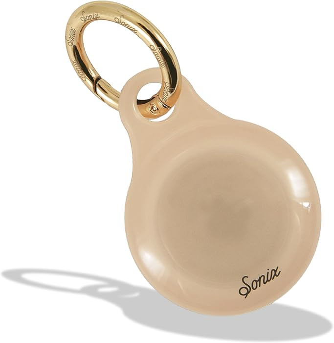 Sonix Cases for Apple AirTags with Gold Carabiner - AirTag Hard Cover Protective Case - AirTag Ho... | Amazon (US)