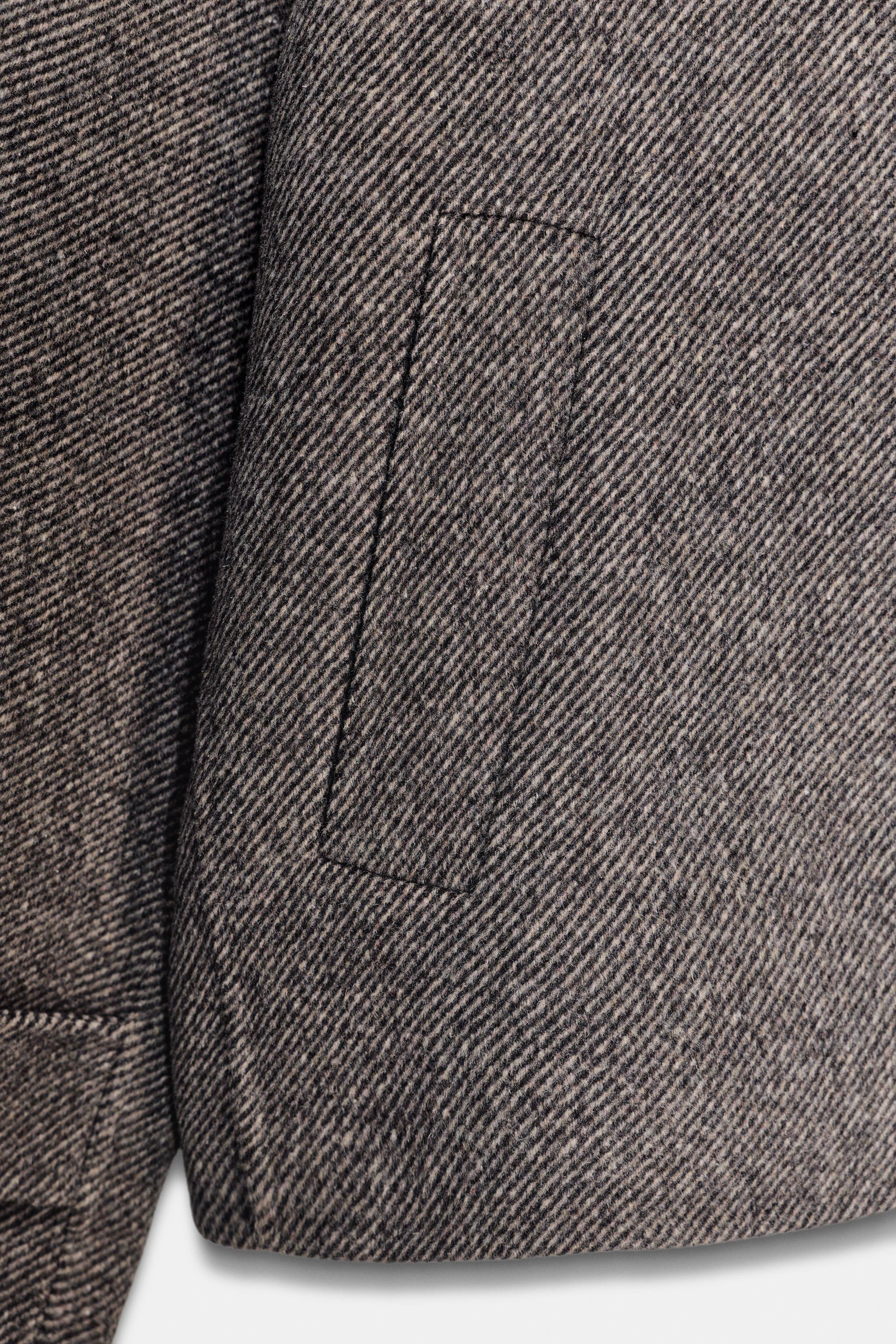 SHORT WOOL COAT | Zara UK