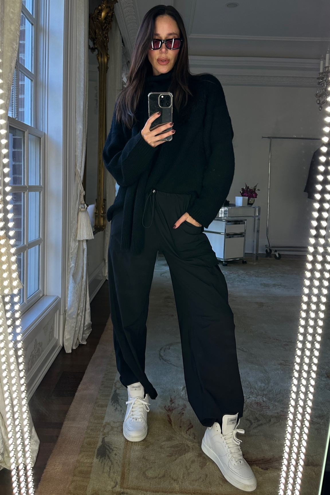 Chic & cozy look today 🖤 can never go wrong with all black, right?! 

#LTKShoeCrush #LTKBeauty #LTKStyleTip