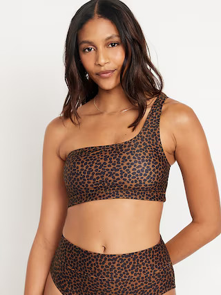 One-Shoulder Bikini Swim Top | Old Navy (US)