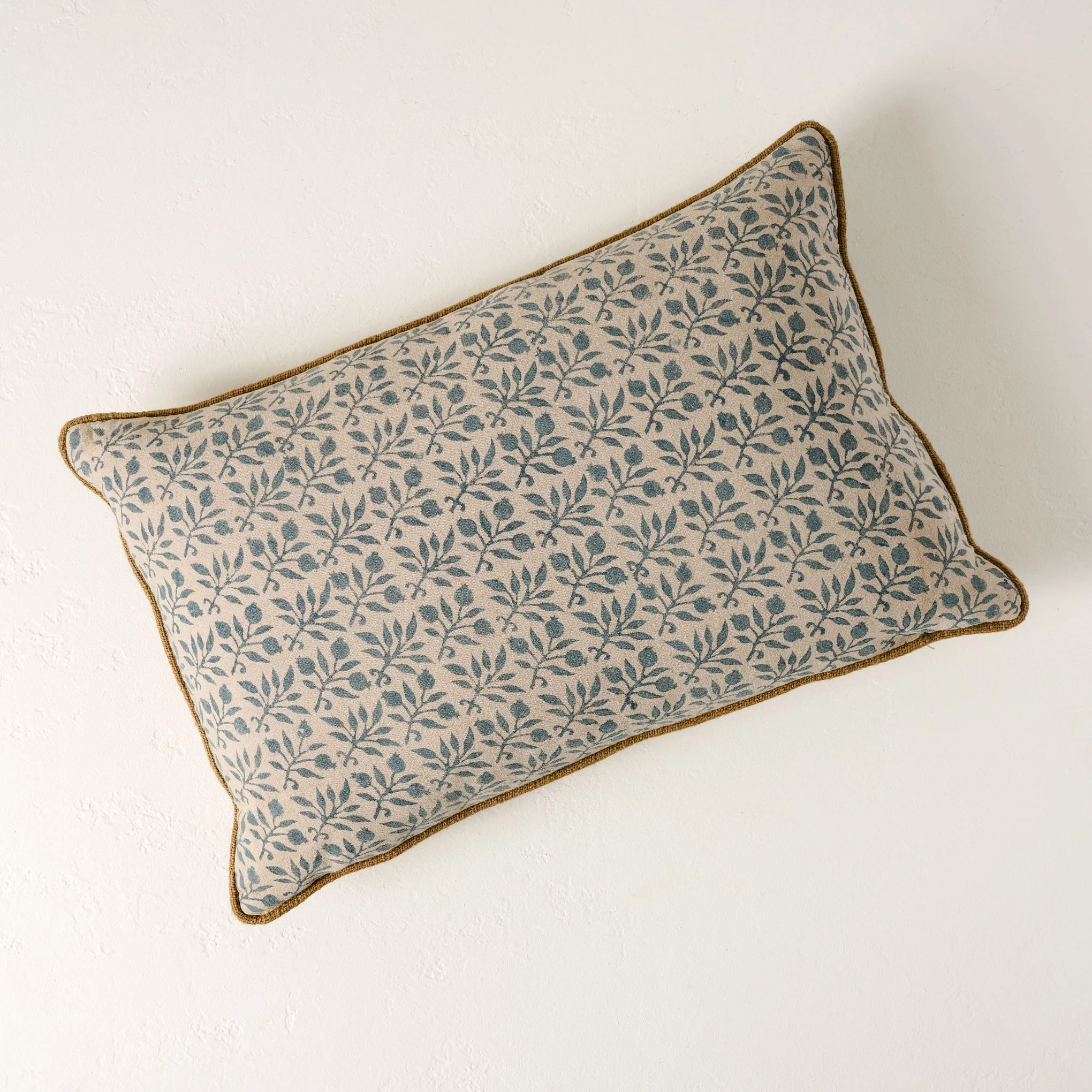 Lucie Floral Printed Lumbar Pillow | Magnolia