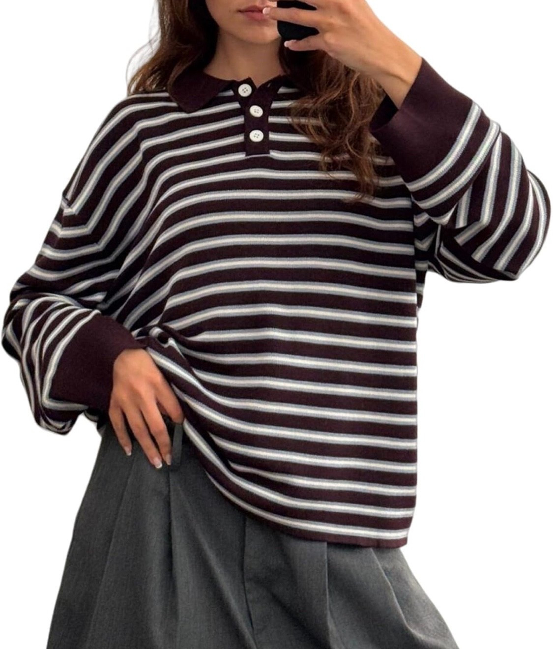 Oversized Striped Sweater from Amazon 👌🏻

#LTKOver40 #LTKStyleTip #LTKSeasonal