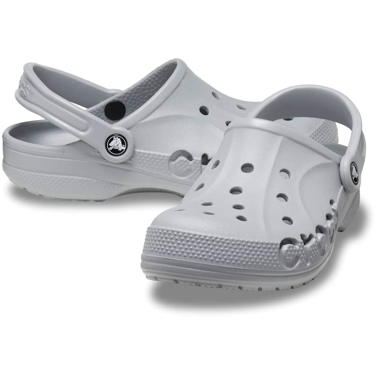 Crocs Adult Baya Clogs, Light Grey, M12 | Target