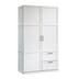 Sauder 2-Door 2-Drawer Wardrobe/Armoire Clothes Storage Cabinet With Hanger Rod, White#168-0091-4 | Canadian Tire