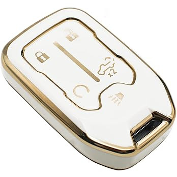 Amazon.com: FEYOUN Key Fob Cover Compatible with 2022 2021 2020 Chevy Chevrolet Silverado GMC Sierra | Amazon (US)