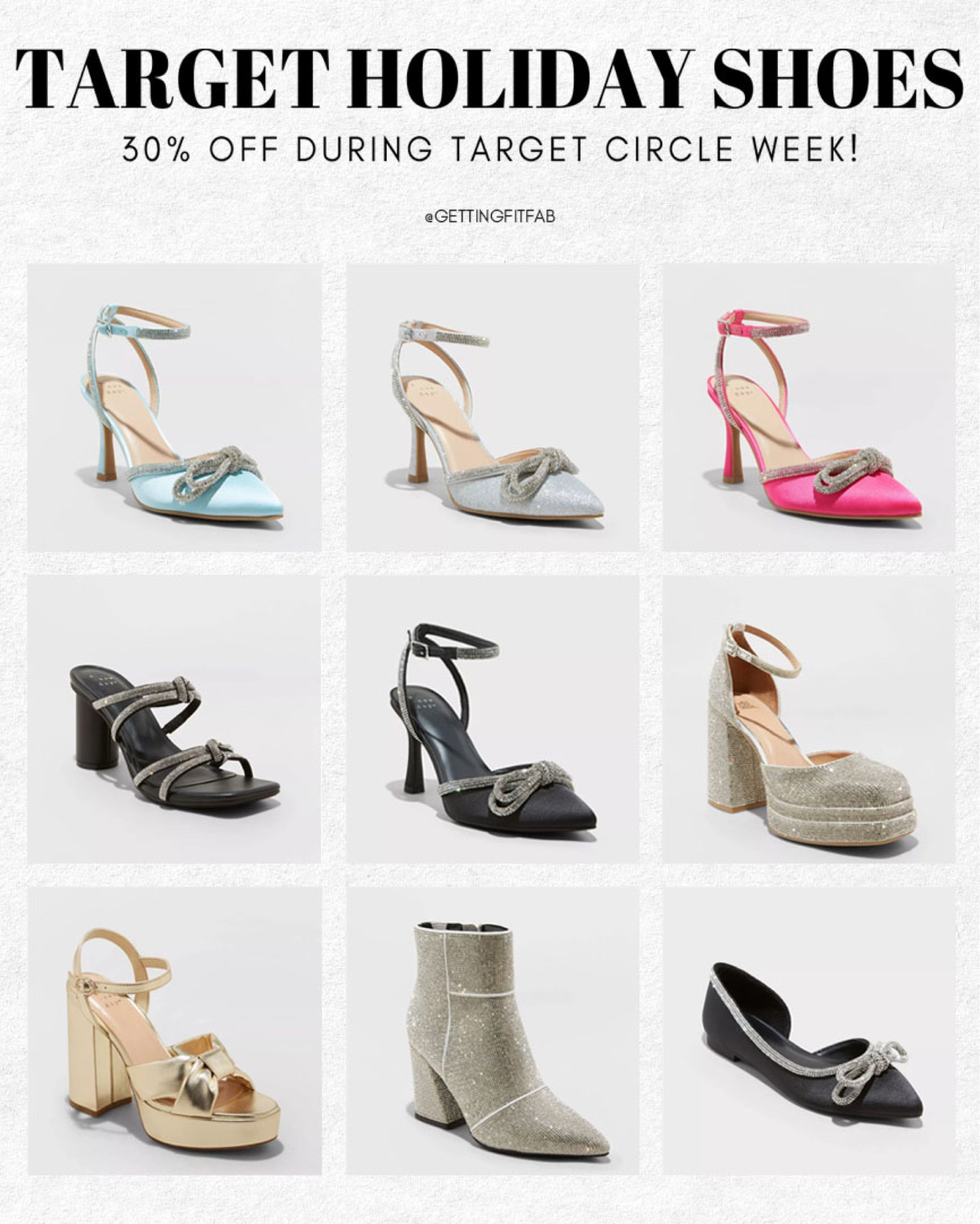 Shoes at hot sale target heels