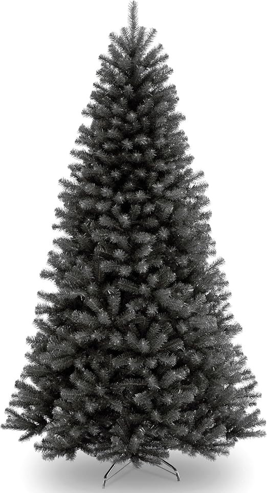 Amazon.com: National Tree Company Artificial Full Christmas Tree, Black, North Valley Spruce, Inc... | Amazon (US)