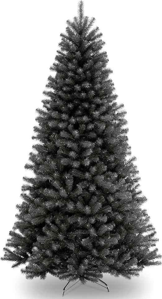 Amazon.com: National Tree Company Artificial Full Christmas Tree, Black, North Valley Spruce, Inc... | Amazon (US)