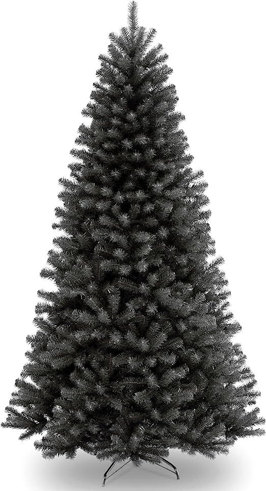 Amazon.com: National Tree Company Artificial Full Christmas Tree, Black, North Valley Spruce, Inc... | Amazon (US)