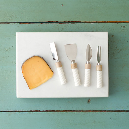 Marble & Wood Cheese Serving Set | Terrain