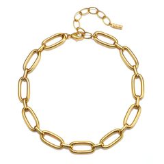 Olivia Chain Choker Necklace | Sequin