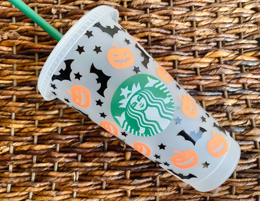 Glow in the Dark Starbucks Cup Halloween Starbucks Cup - Etsy | Etsy (US)