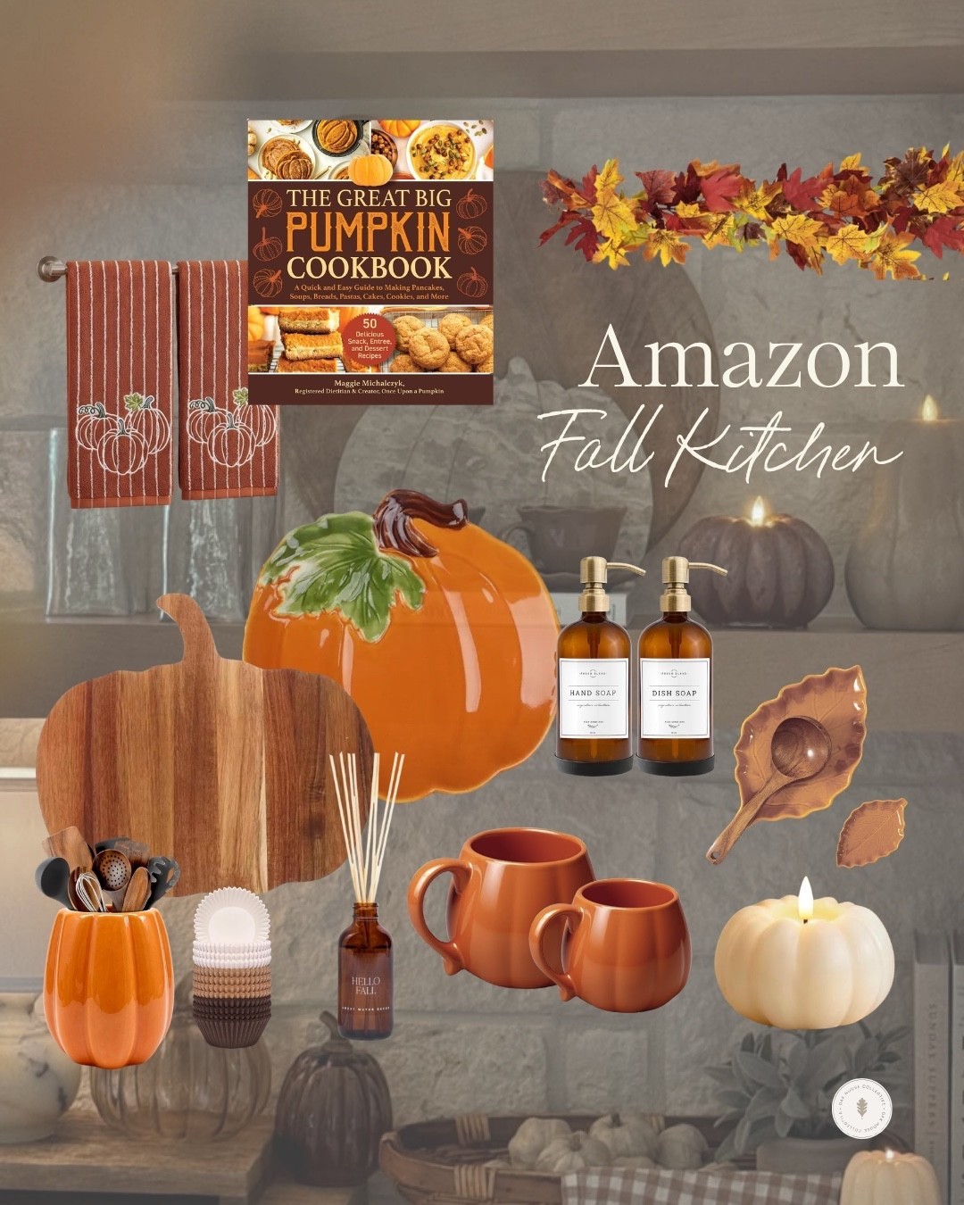 Amazon, Fall, Kitchen, Cutting Board, Candle, Mug, Soap, Cookbook

#LTKHome #LTKfoodie #LTKSeasonal