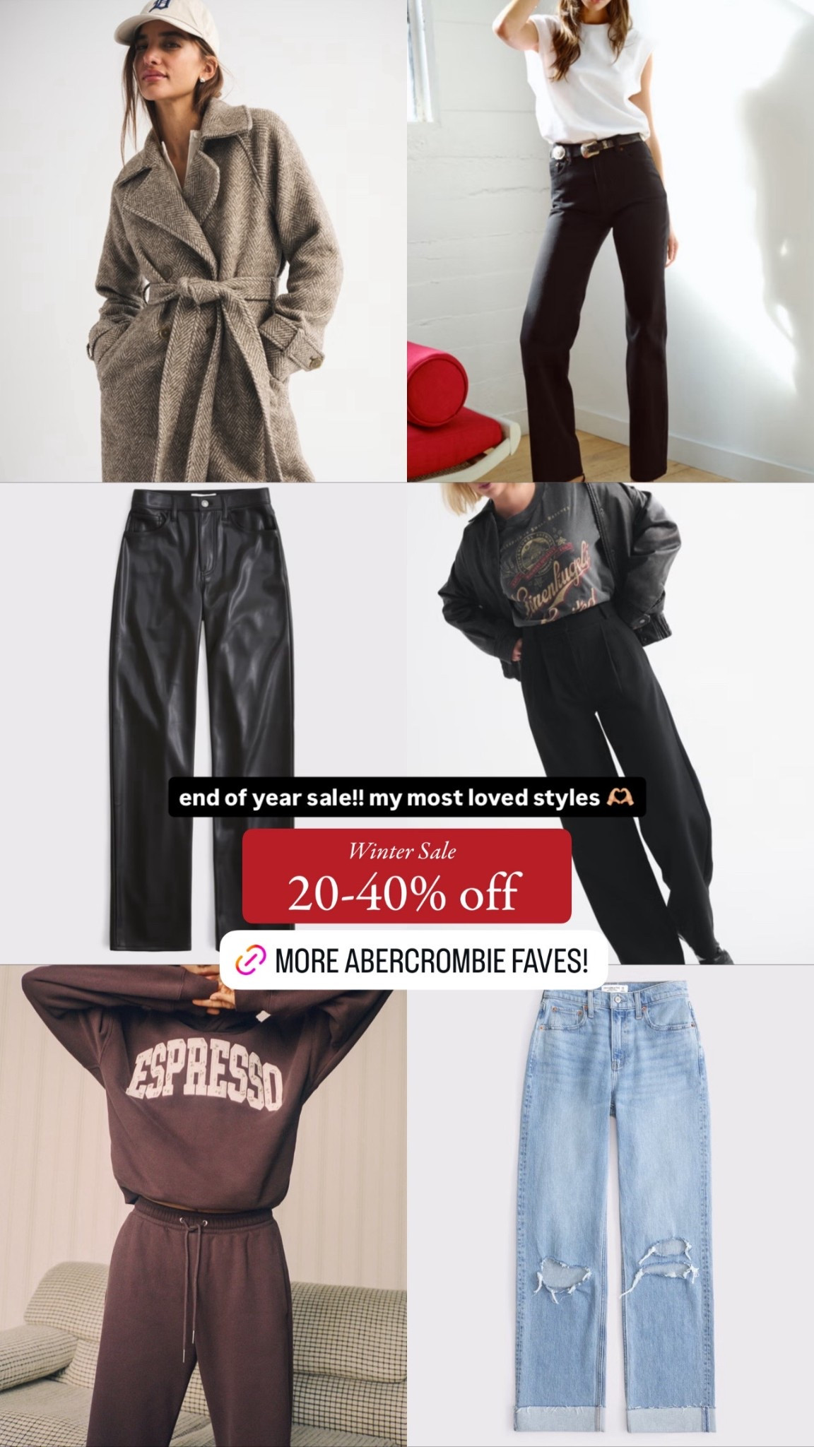 Abercrombie sale picks! 

#LTKSaleAlert #LTKFindsUnder100 #LTKHoliday
