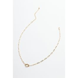 EVEREVE Paperclip Charm Necklace | EVEREVE | Evereve