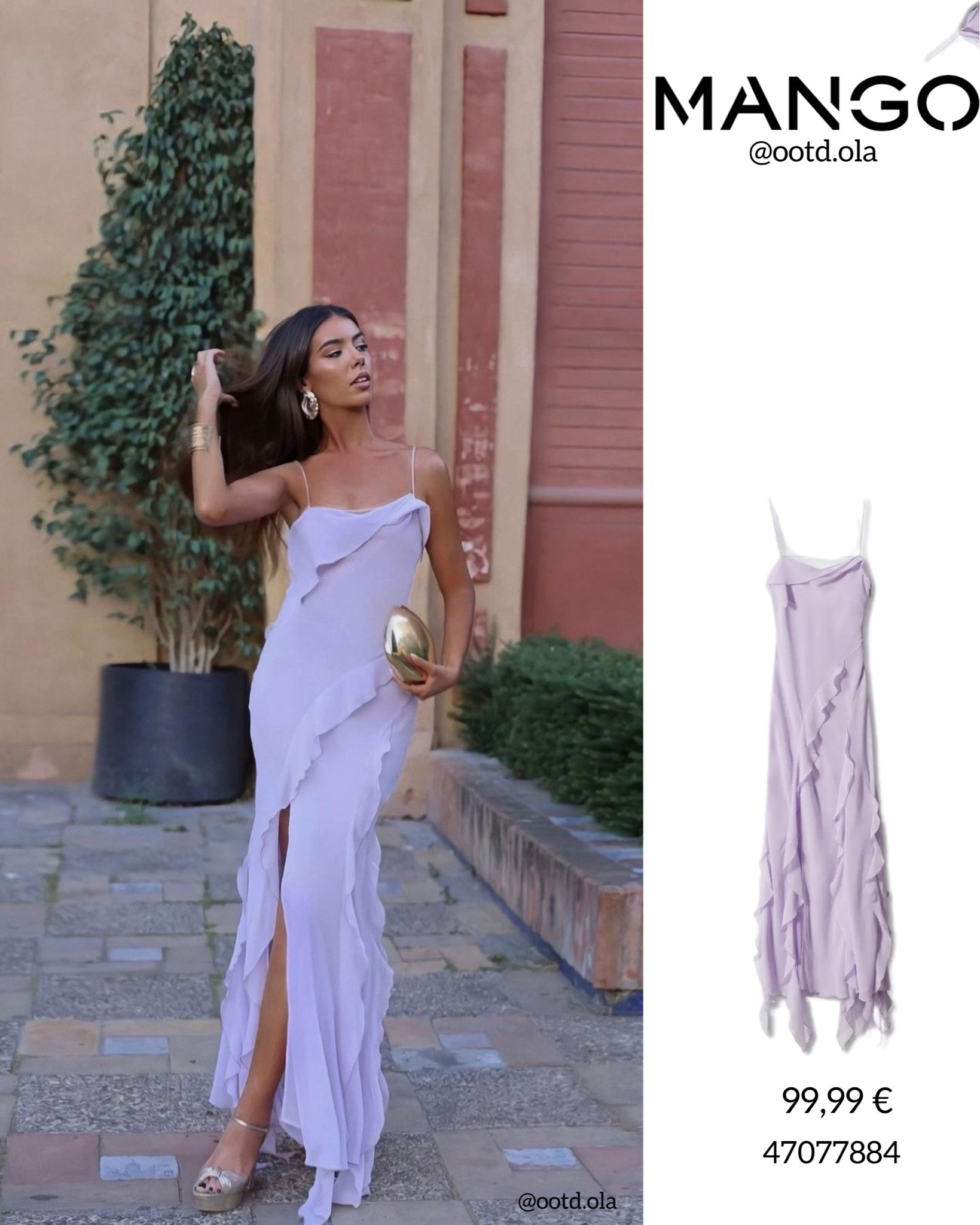 mango viral purple dress Mango Purple Dress Asymmetric