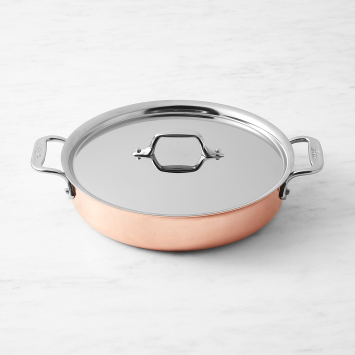 All-Clad C2 Copper Sauteuse, 3-Qt. | Williams-Sonoma