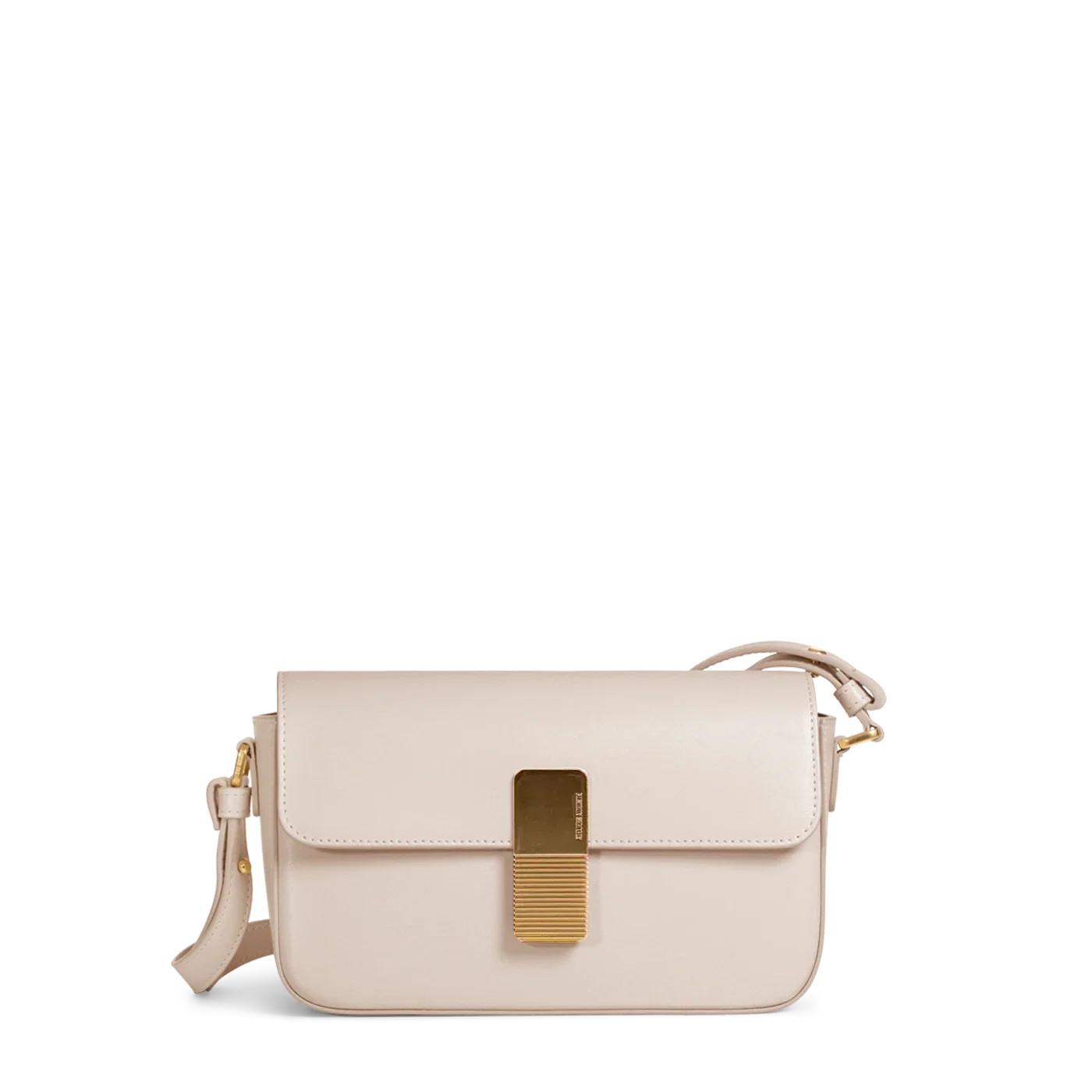 Monceau Baguette Gold Edition - Off White Box Leather | ATELIERS AUGUSTE