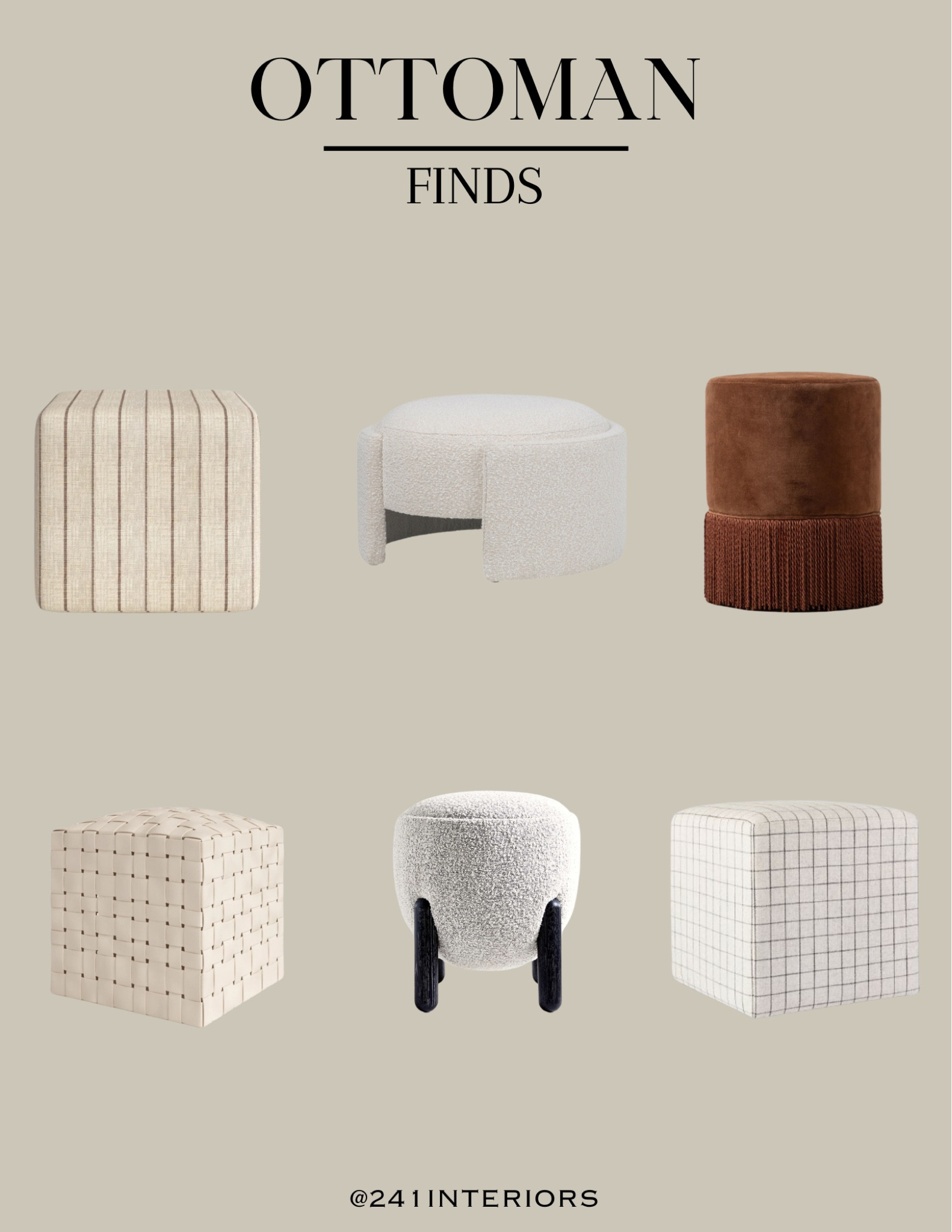 Ottoman Findd

#LTKstyletip #LTKhome