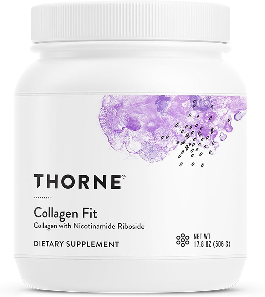 THORNE - Collagen Fit - Unflavored Collagen Peptides Powder with Nicotinamide Riboside - 15g of C... | Amazon (US)