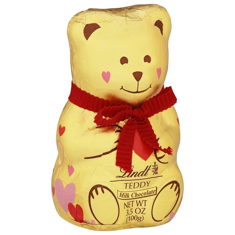 Lindt TEDDY Valentine's Milk Chocolate, Valentine's Candy, 3.5 oz. | Walmart (US)