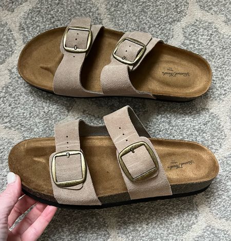 LOVE these Target sandals. They are comfy and have great support, part of the BOGO 50% off sale 👏👏

#LTKshoecrush #LTKfindsunder50 #LTKsalealert