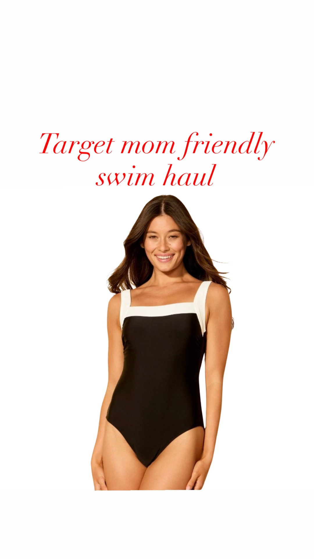 Target swim that made it past the cart! These are great, classic styles for the mom who likes full coverage. The best part is they are still on sale! 

Stay tuned for cover ups and spring dresses! 

#LTKSaleAlert #LTKSwim #LTKOver40