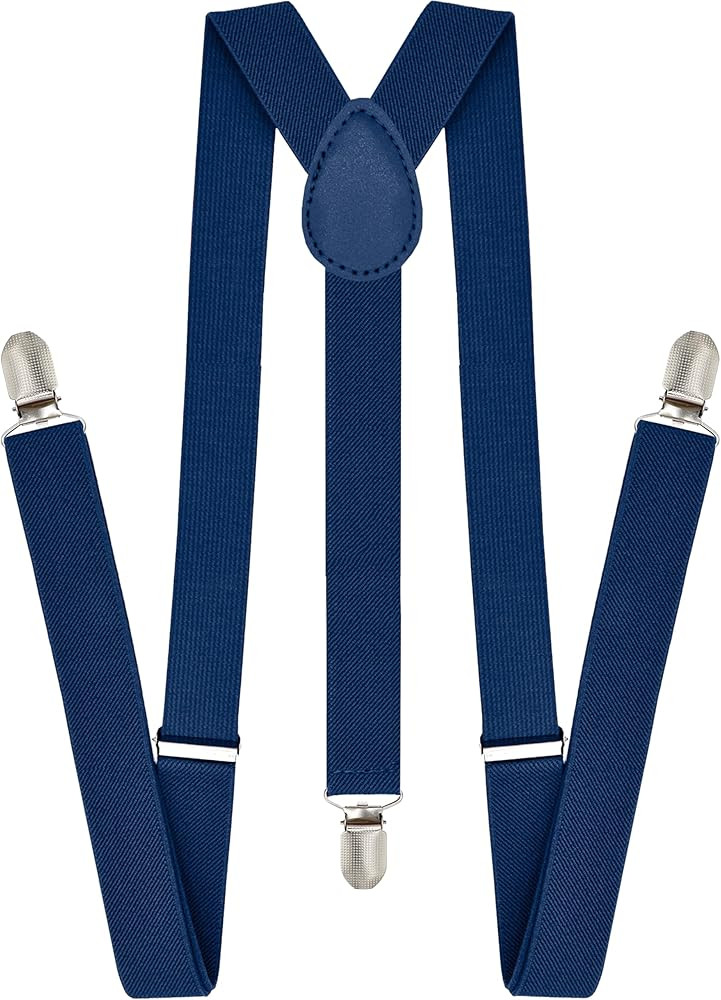 trilece Suspenders for Men - Adjustable Y Back Men's Women's Costume Tuxedo Dress Suspenders - He... | Amazon (US)