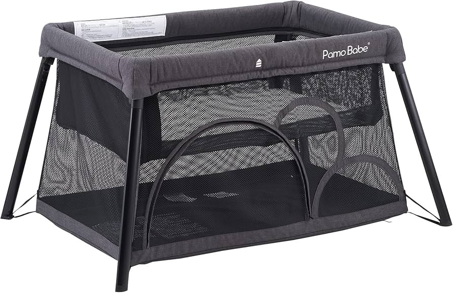 Pamo Babe Travel Crib, Portable Crib for Baby Lightweight Baby Travel Playpen, Foldable Travel Pl... | Amazon (US)