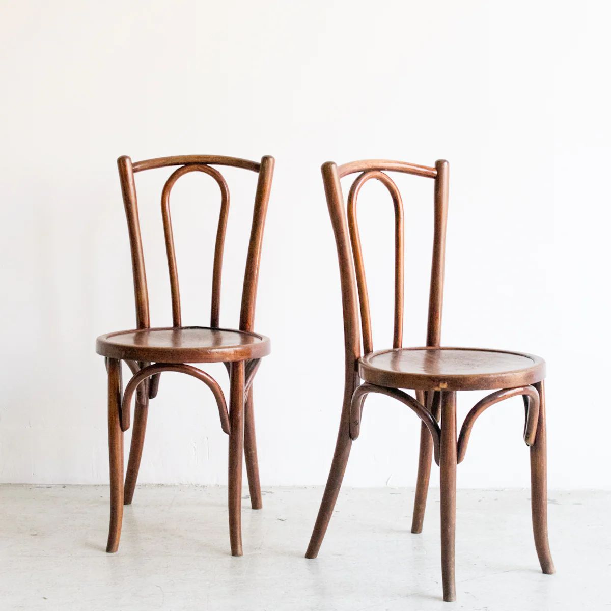 Pair of Art Nouveau Dining Chairs | Elsie Green US