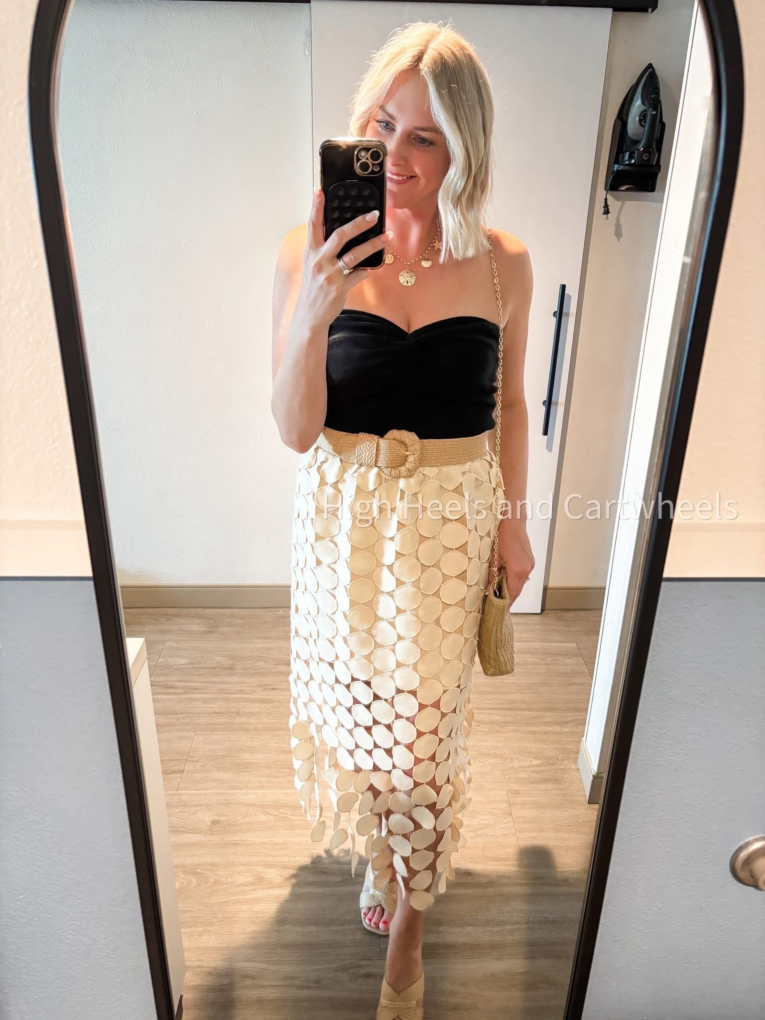 We went to Ocean City, Maryland last weekend for our friend’s vow renewal. Great area! I wore this out to brunch with a group of friends.