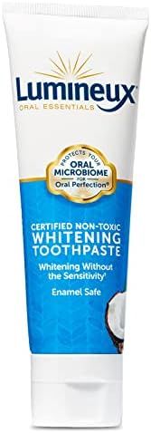 Lumineux Teeth Whitening Toothpaste - Natural & Enamel Safe for Sensitive & Whiter Teeth - Certif... | Amazon (US)