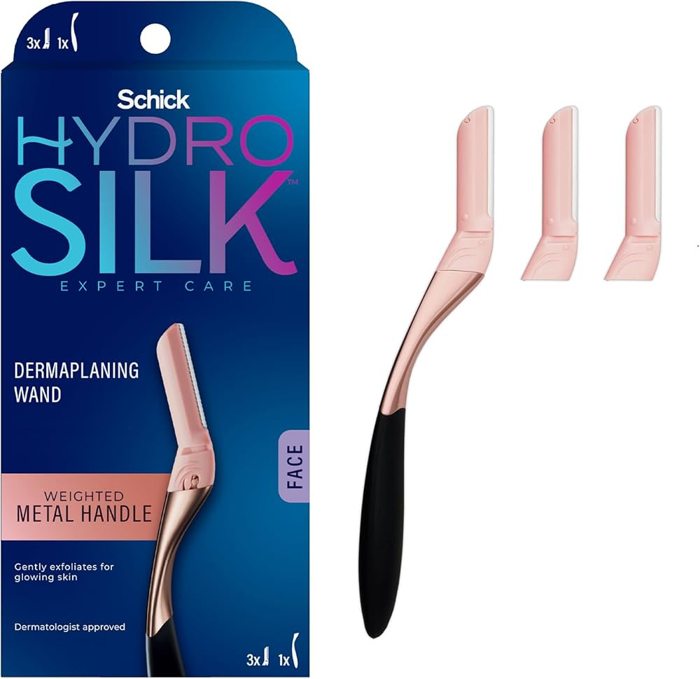 Schick Hydro Silk Dermaplaning Wand, Dermaplaning Tool for Face | Dermaplane Razor for Women Face... | Amazon (US)