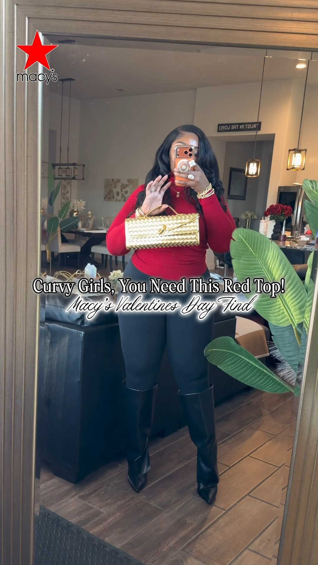 Simple last minute Valentines Day look from @Macys ♥️

Red top is linked on my Macys Storefront!

#LTKootd #LTKValentine #LTKgrwm